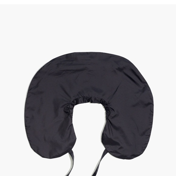 Madewell Travel Buddy Packable Puffer Black Quilted Jacket - Picture 2 of 5